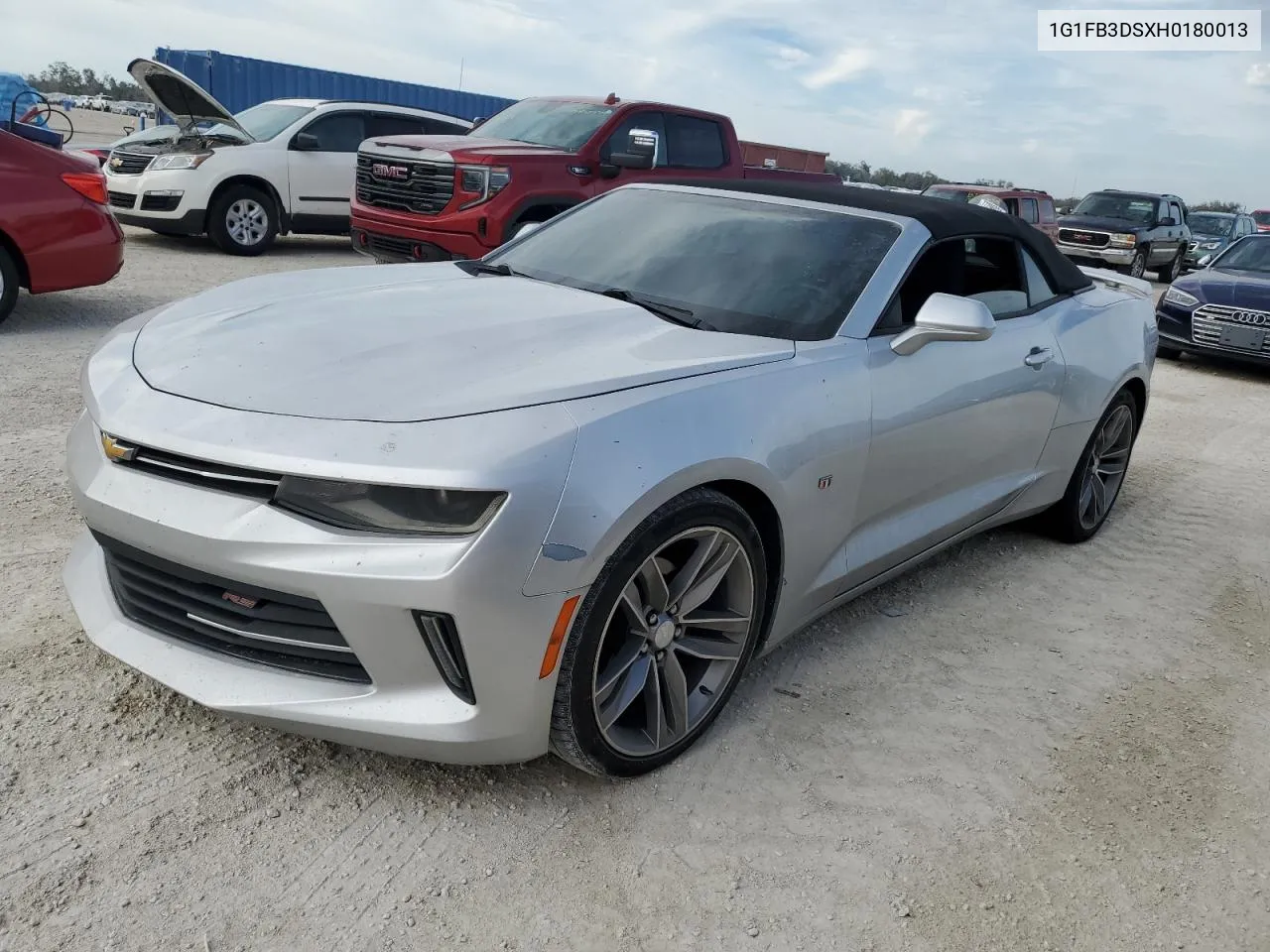 2017 Chevrolet Camaro Lt VIN: 1G1FB3DSXH0180013 Lot: 78071794