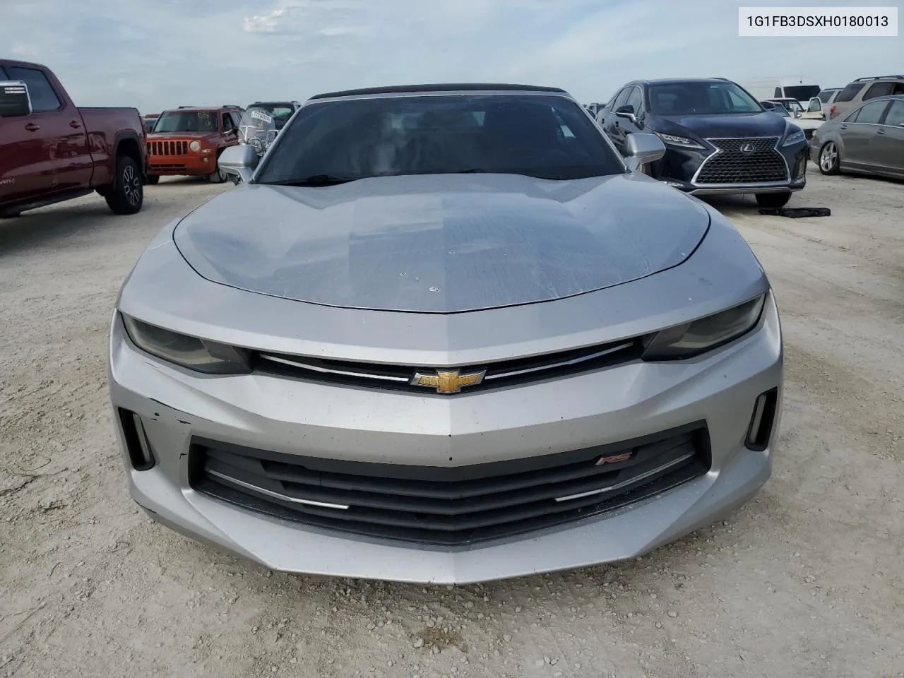 2017 Chevrolet Camaro Lt VIN: 1G1FB3DSXH0180013 Lot: 78071794