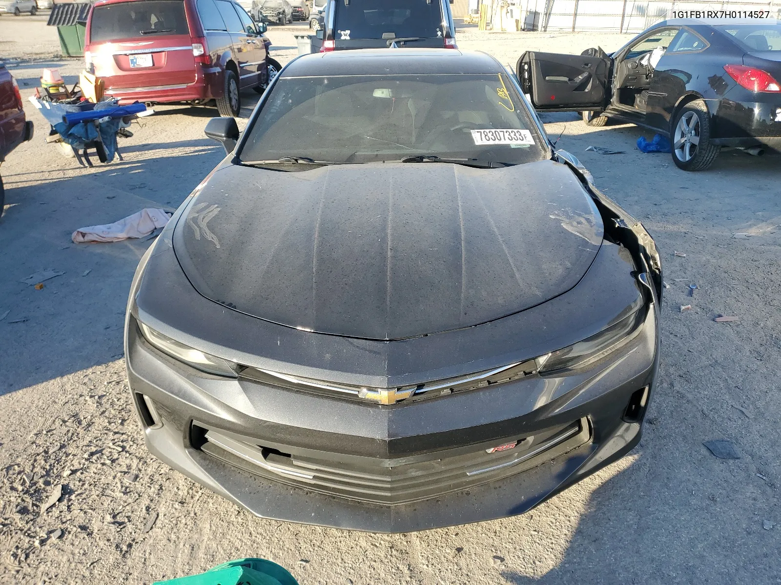 1G1FB1RX7H0114527 2017 Chevrolet Camaro Lt