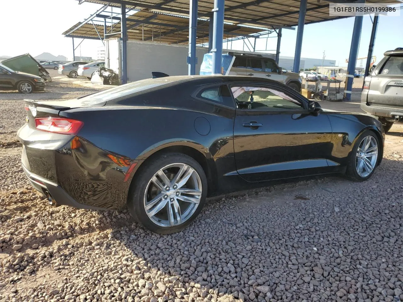 2017 Chevrolet Camaro Lt VIN: 1G1FB1RS5H0199386 Lot: 78448684