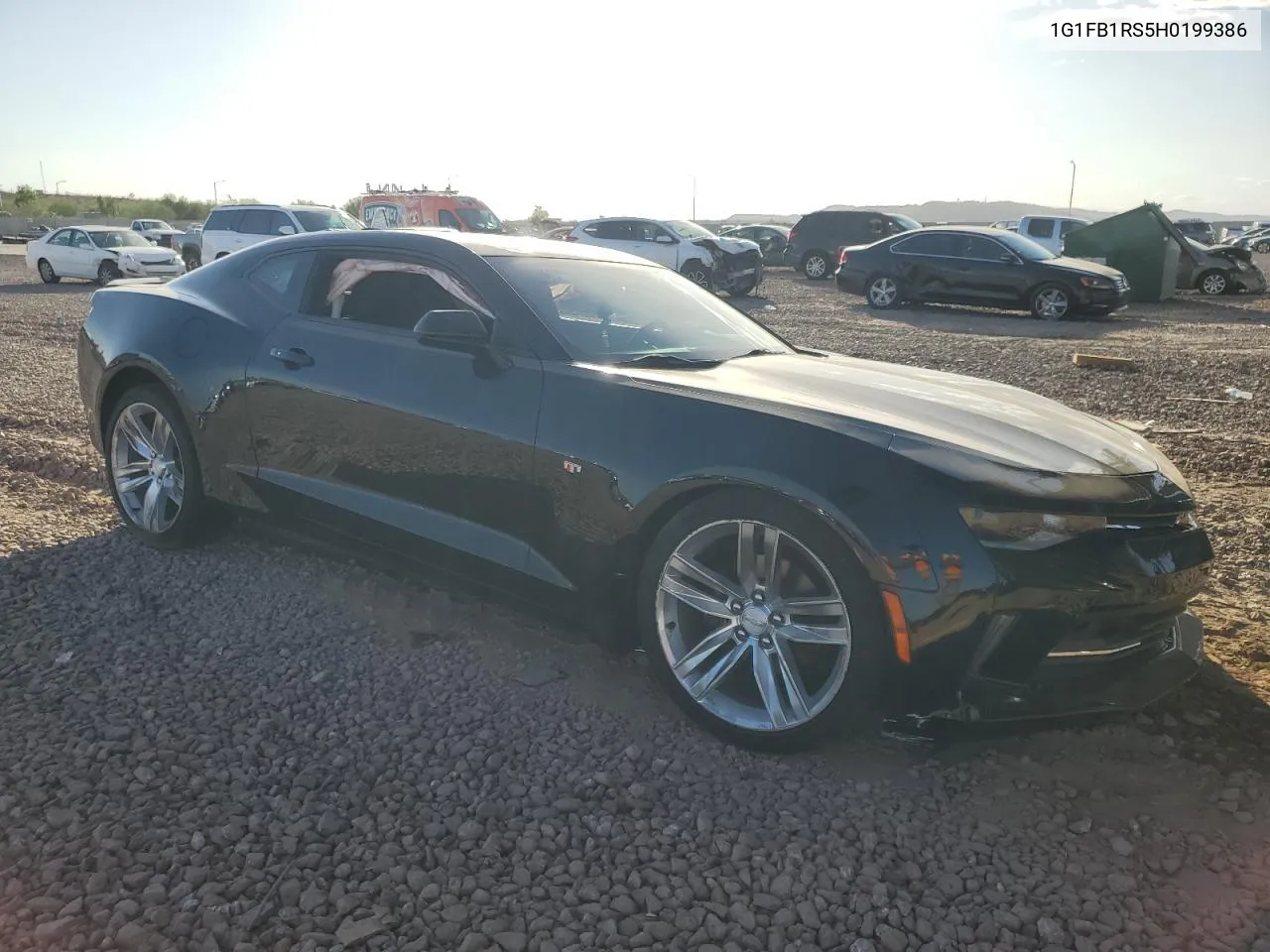 2017 Chevrolet Camaro Lt VIN: 1G1FB1RS5H0199386 Lot: 78448684