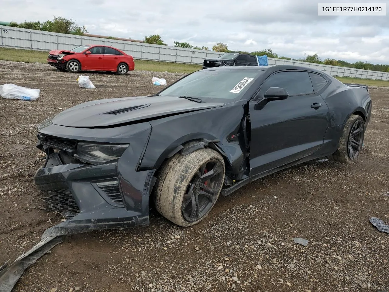 2017 Chevrolet Camaro Ss VIN: 1G1FE1R77H0214120 Lot: 78626844