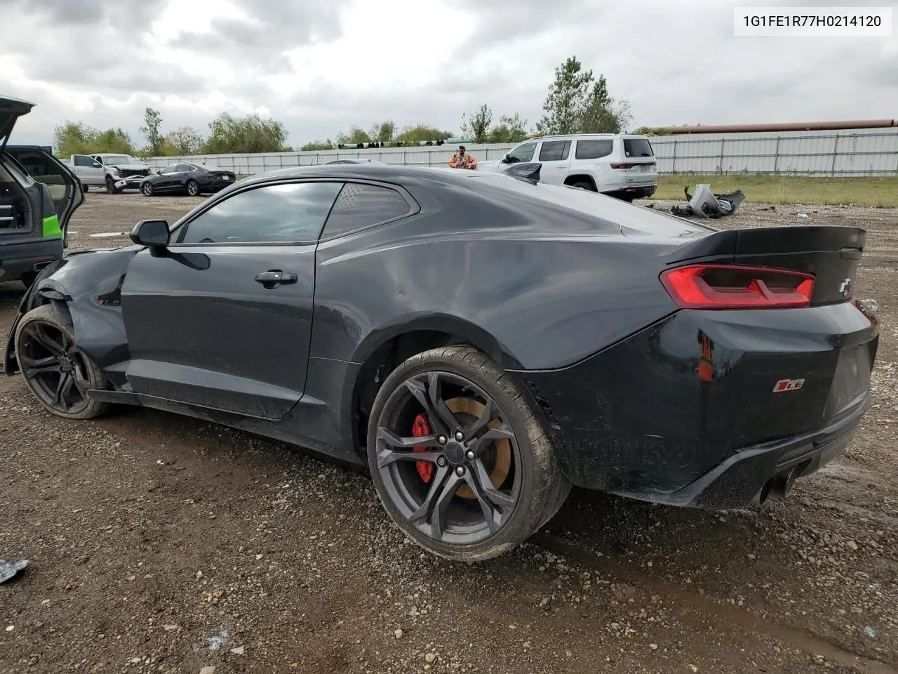 2017 Chevrolet Camaro Ss VIN: 1G1FE1R77H0214120 Lot: 78626844