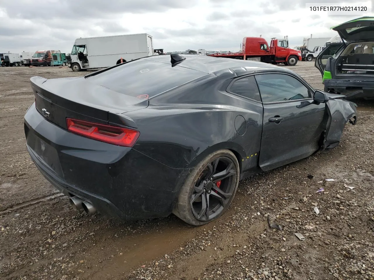 2017 Chevrolet Camaro Ss VIN: 1G1FE1R77H0214120 Lot: 78626844