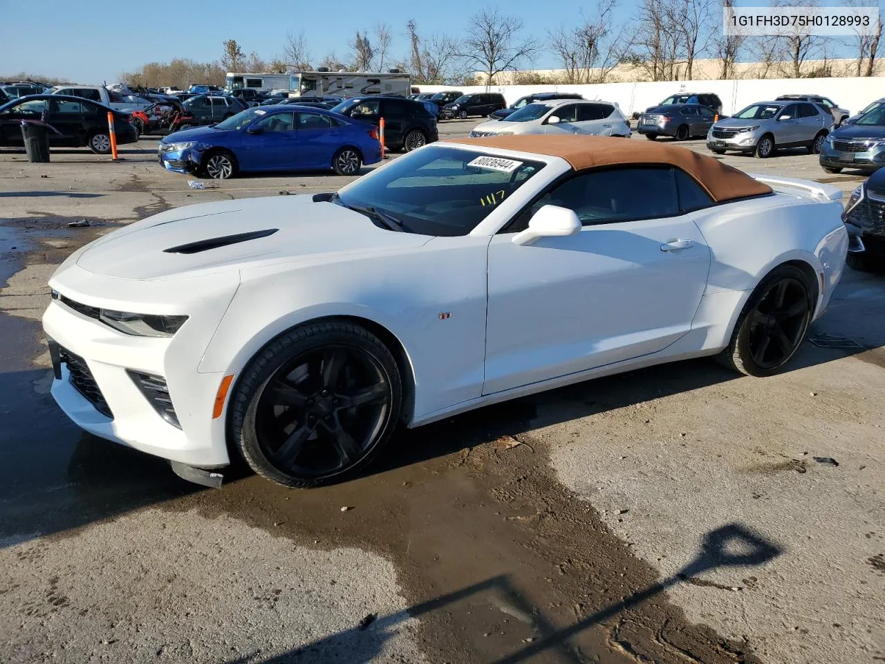 2017 Chevrolet Camaro Ss VIN: 1G1FH3D75H0128993 Lot: 80036944