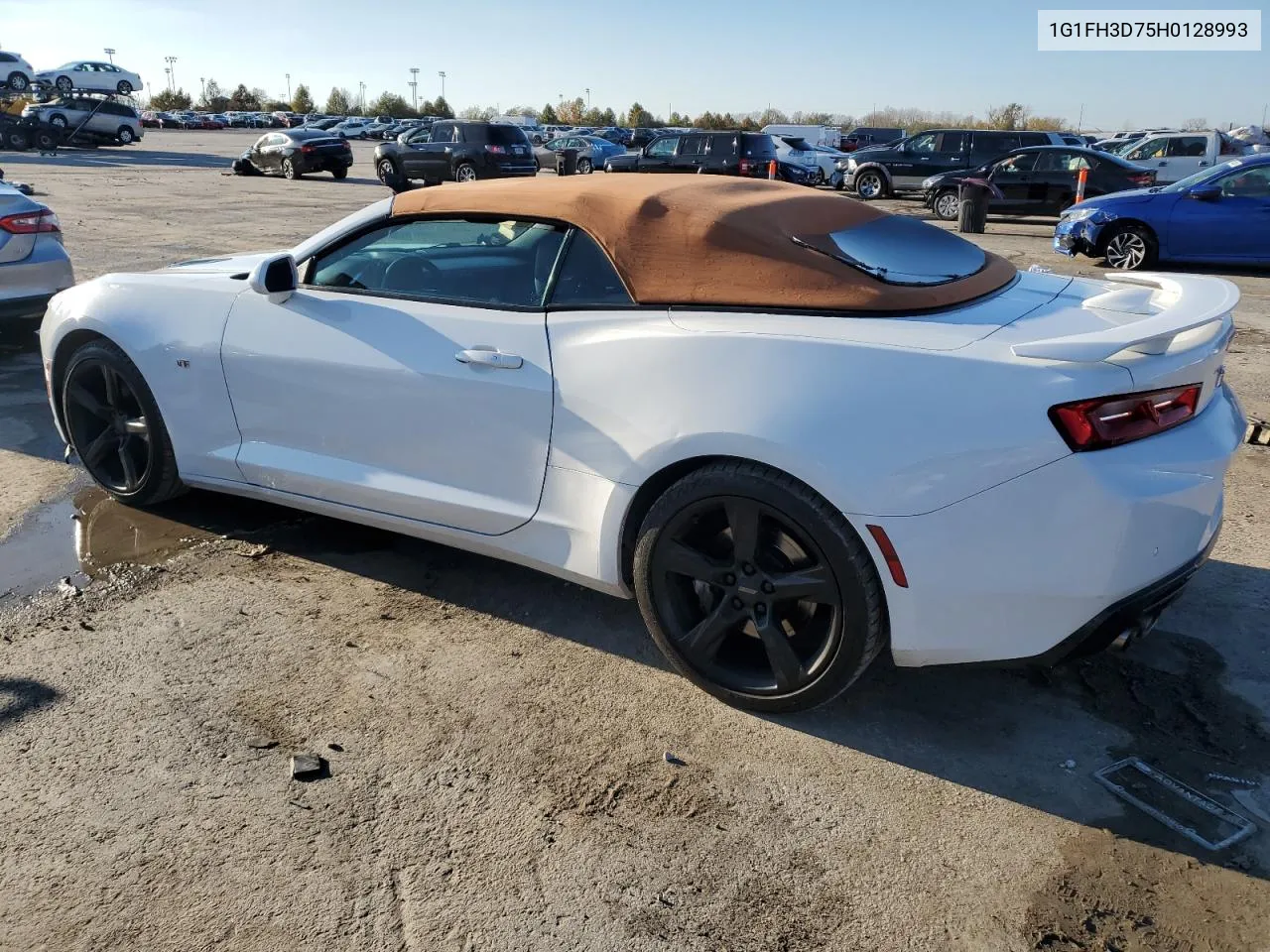 2017 Chevrolet Camaro Ss VIN: 1G1FH3D75H0128993 Lot: 80036944