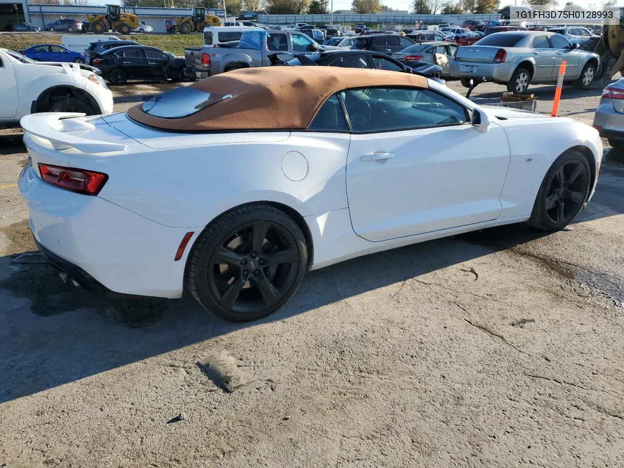 2017 Chevrolet Camaro Ss VIN: 1G1FH3D75H0128993 Lot: 80036944