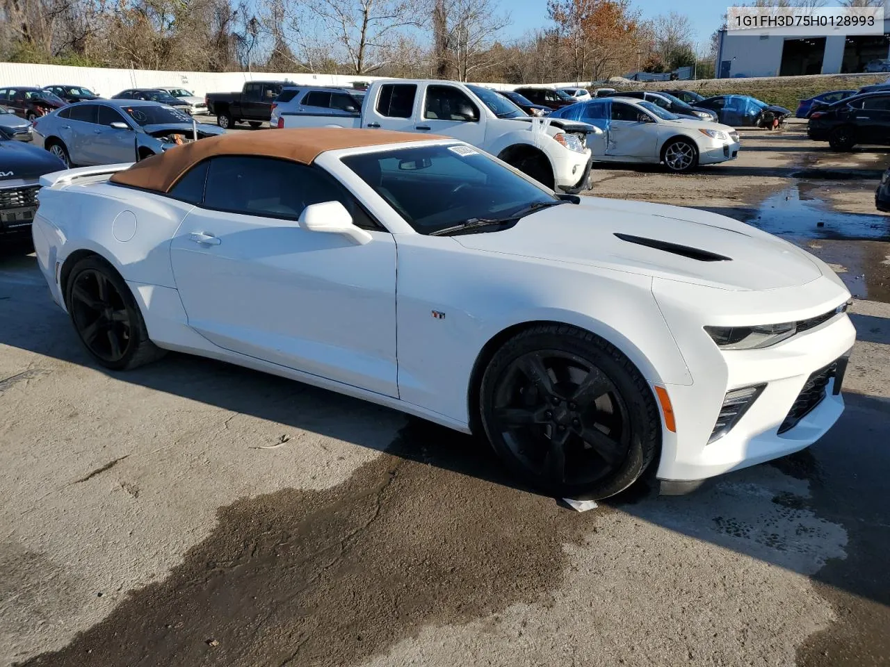 2017 Chevrolet Camaro Ss VIN: 1G1FH3D75H0128993 Lot: 80036944