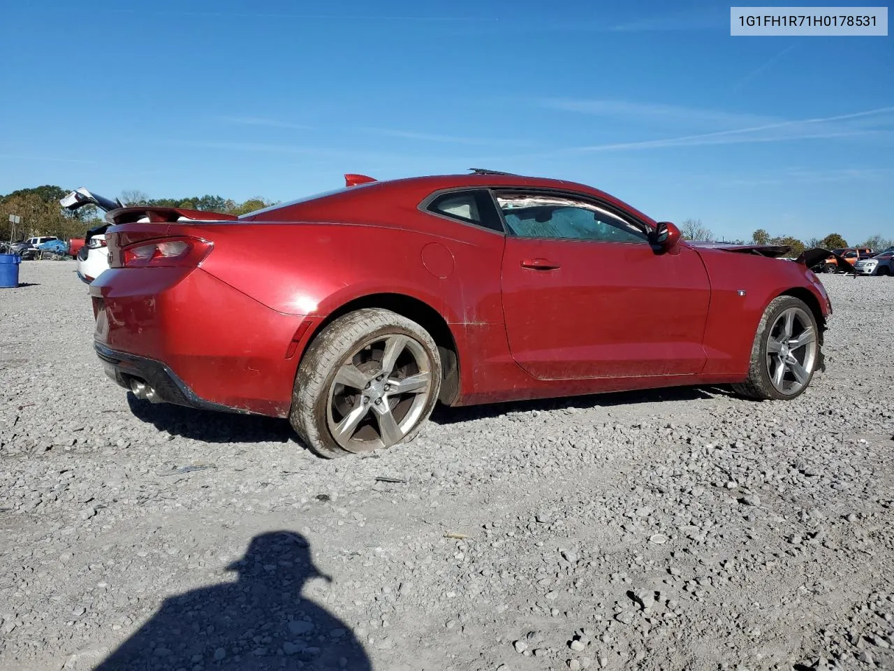 2017 Chevrolet Camaro Ss VIN: 1G1FH1R71H0178531 Lot: 80083514