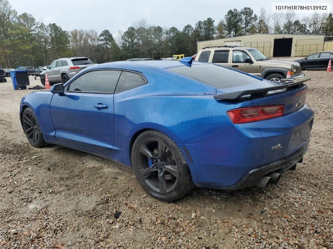 2017 Chevrolet Camaro Ss VIN: 1G1FH1R78H0139922 Lot: 80139754