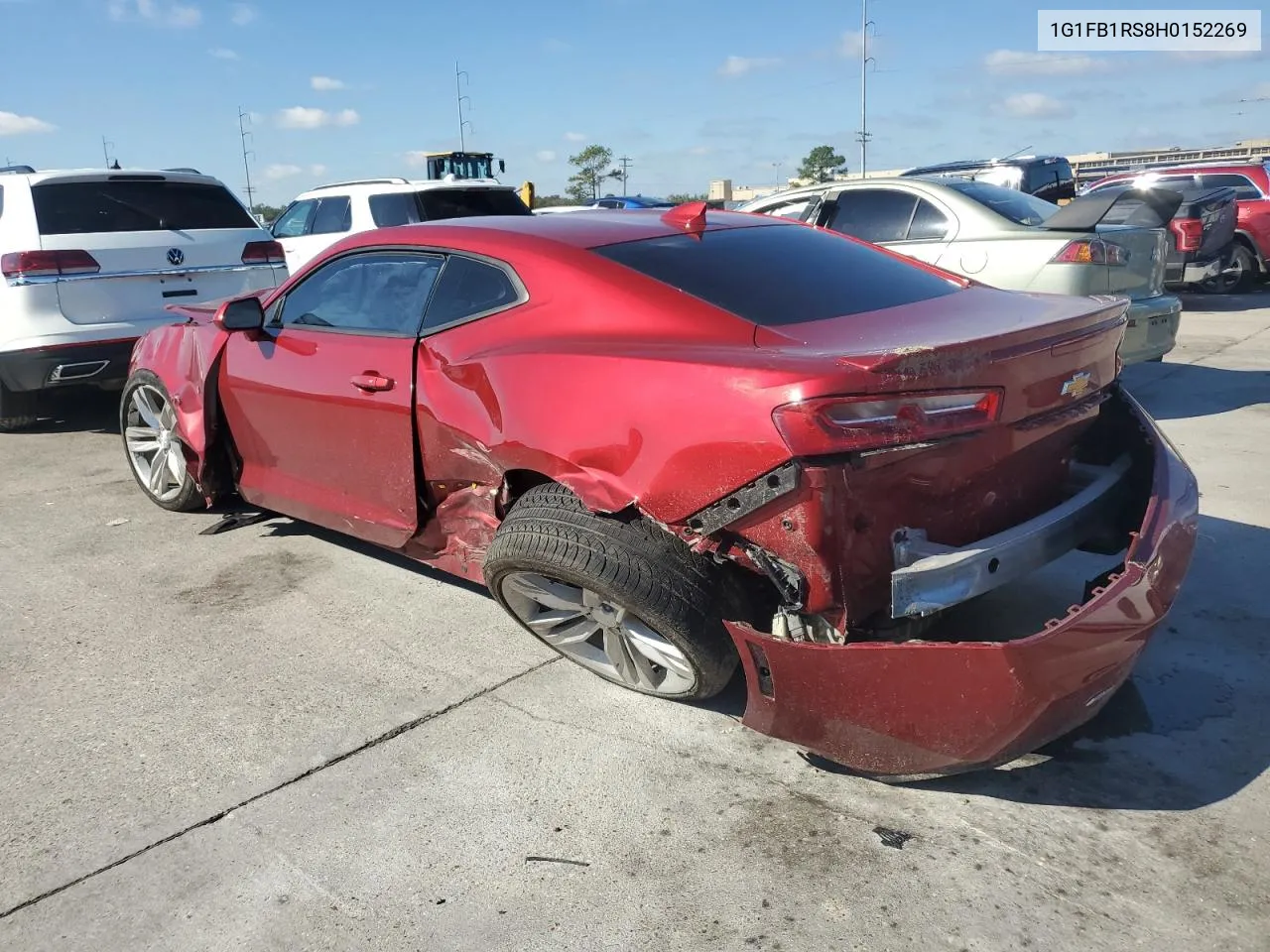 2017 Chevrolet Camaro Lt VIN: 1G1FB1RS8H0152269 Lot: 80394264