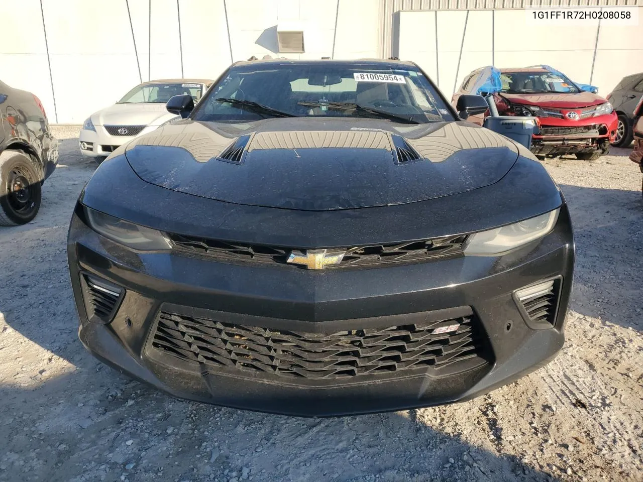 2017 Chevrolet Camaro 1Ss VIN: 1G1FF1R72H0208058 Lot: 81005954