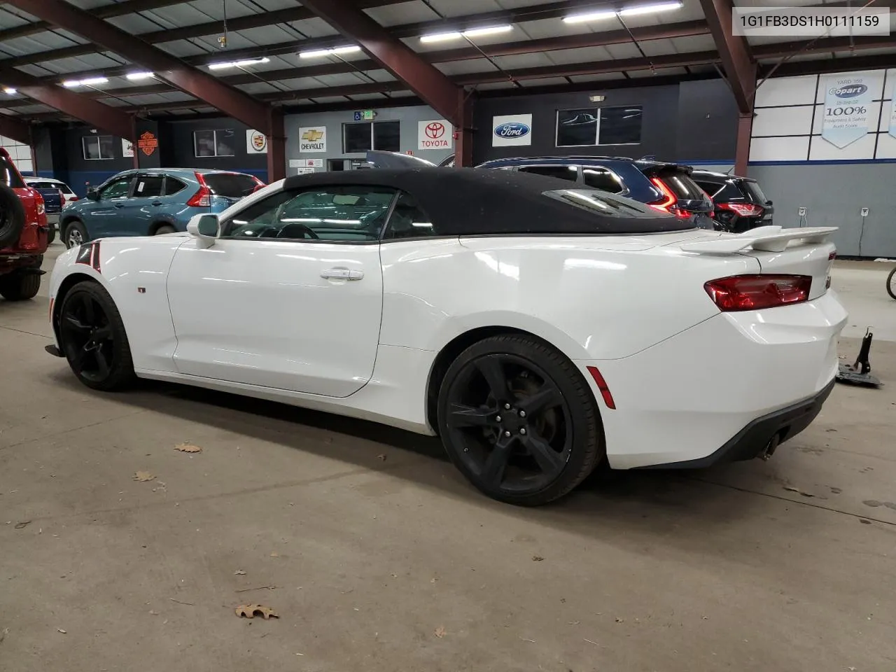 2017 Chevrolet Camaro Lt VIN: 1G1FB3DS1H0111159 Lot: 81980734