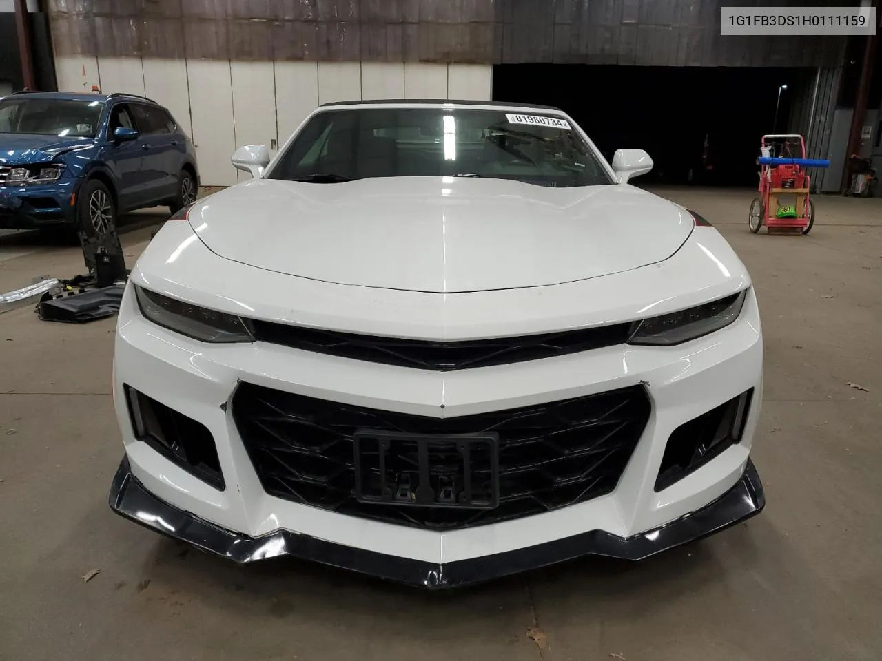 2017 Chevrolet Camaro Lt VIN: 1G1FB3DS1H0111159 Lot: 81980734