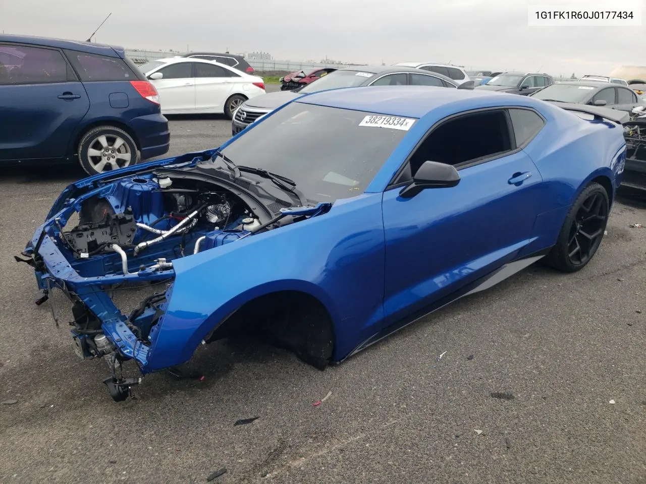 1G1FK1R60J0177434 2018 Chevrolet Camaro Zl1