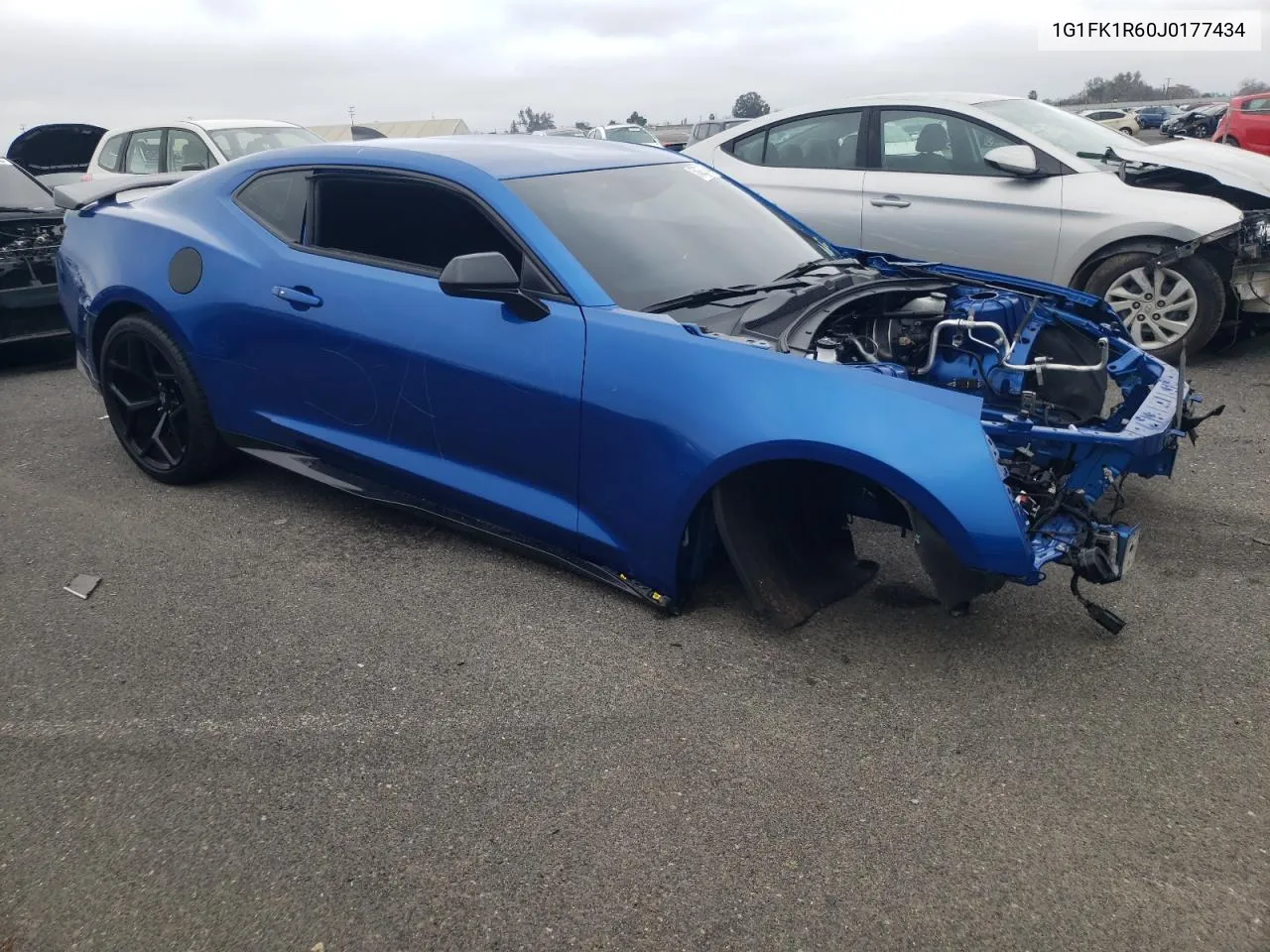 1G1FK1R60J0177434 2018 Chevrolet Camaro Zl1