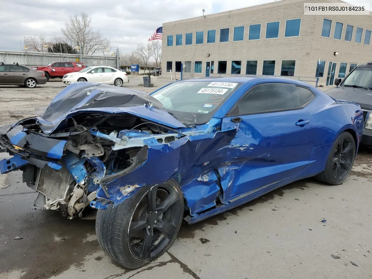 2018 Chevrolet Camaro Lt VIN: 1G1FB1RS0J0184235 Lot: 45175134