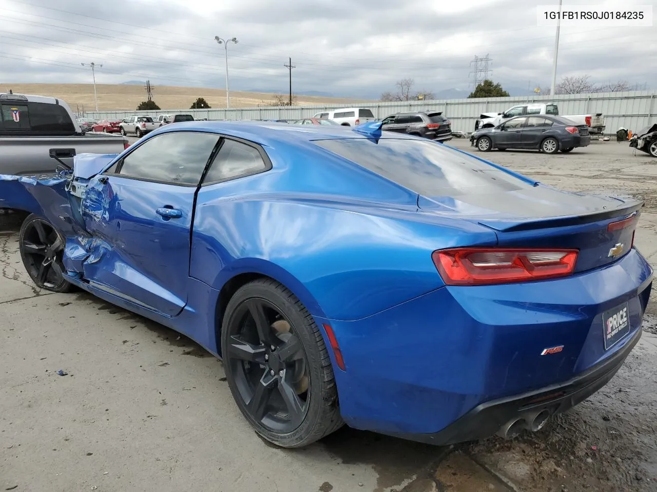 2018 Chevrolet Camaro Lt VIN: 1G1FB1RS0J0184235 Lot: 45175134