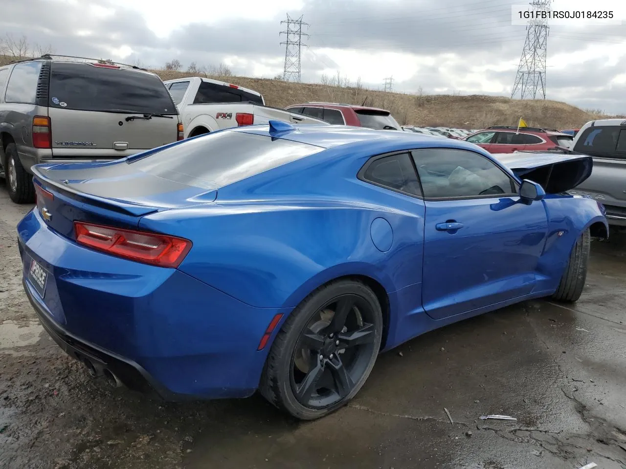 2018 Chevrolet Camaro Lt VIN: 1G1FB1RS0J0184235 Lot: 45175134