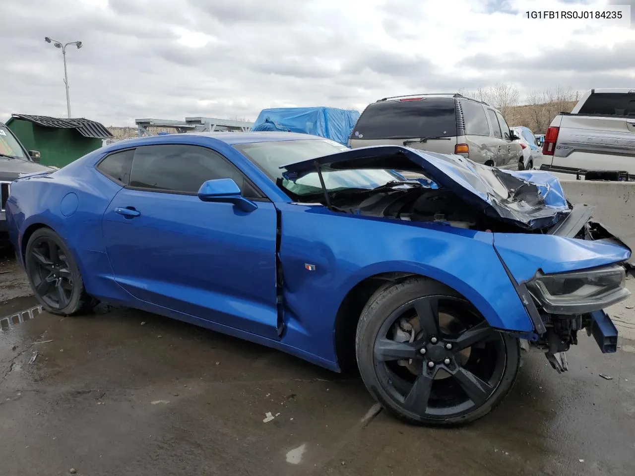 2018 Chevrolet Camaro Lt VIN: 1G1FB1RS0J0184235 Lot: 45175134