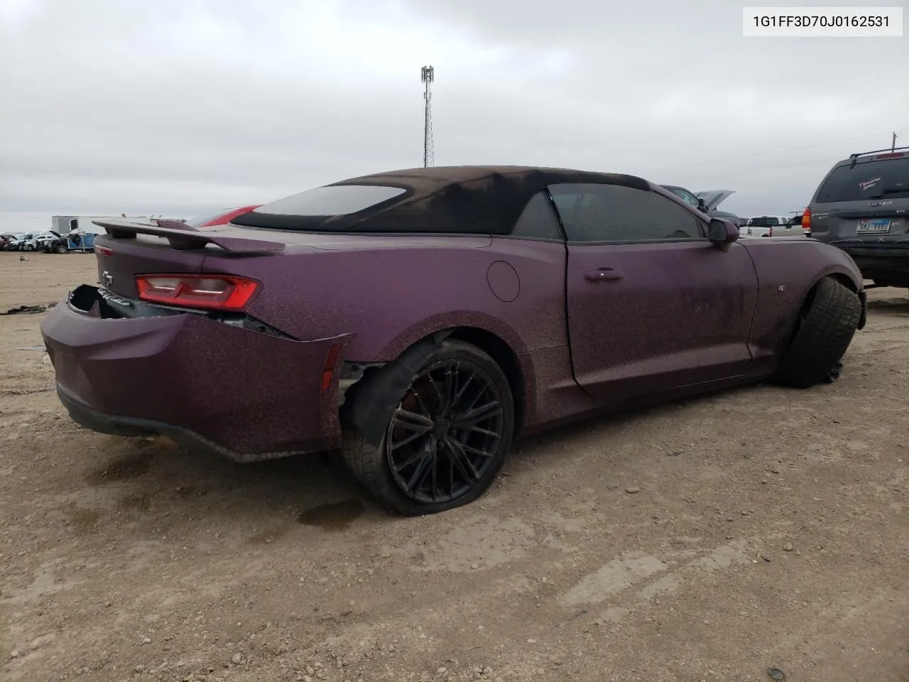 1G1FF3D70J0162531 2018 Chevrolet Camaro Ss