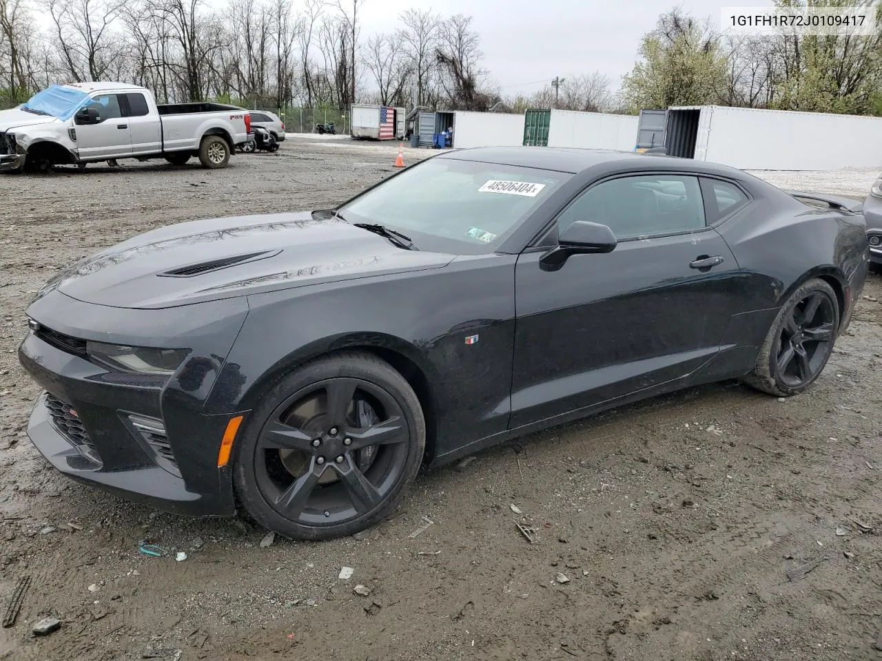 2018 Chevrolet Camaro Ss VIN: 1G1FH1R72J0109417 Lot: 48506404