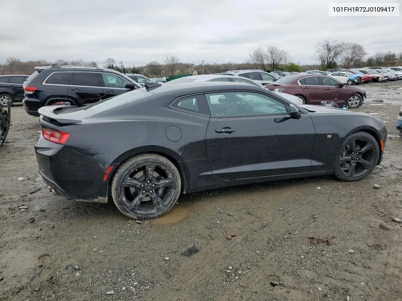 2018 Chevrolet Camaro Ss VIN: 1G1FH1R72J0109417 Lot: 48506404