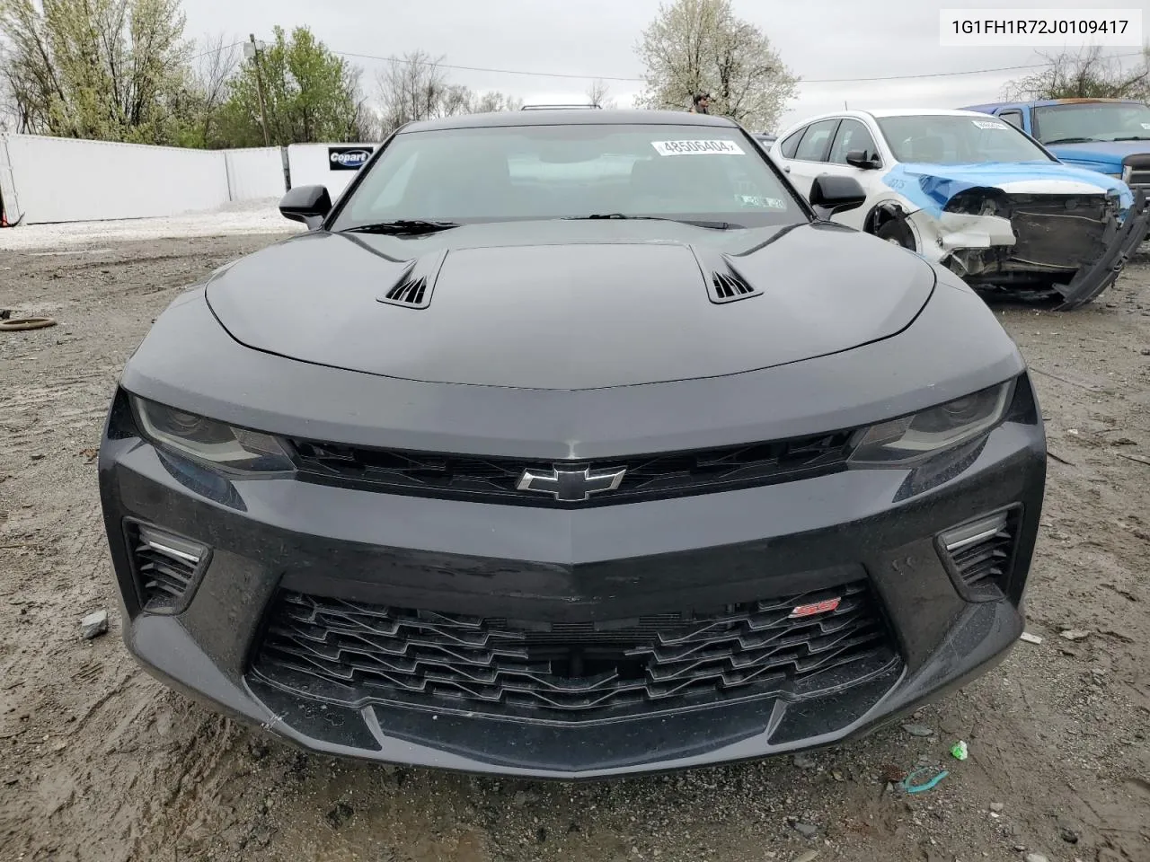 2018 Chevrolet Camaro Ss VIN: 1G1FH1R72J0109417 Lot: 48506404