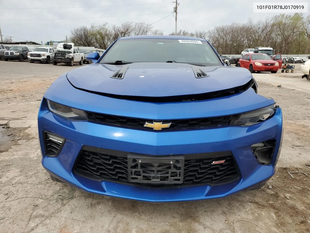 2018 Chevrolet Camaro Ss VIN: 1G1FG1R78J0170919 Lot: 48924604