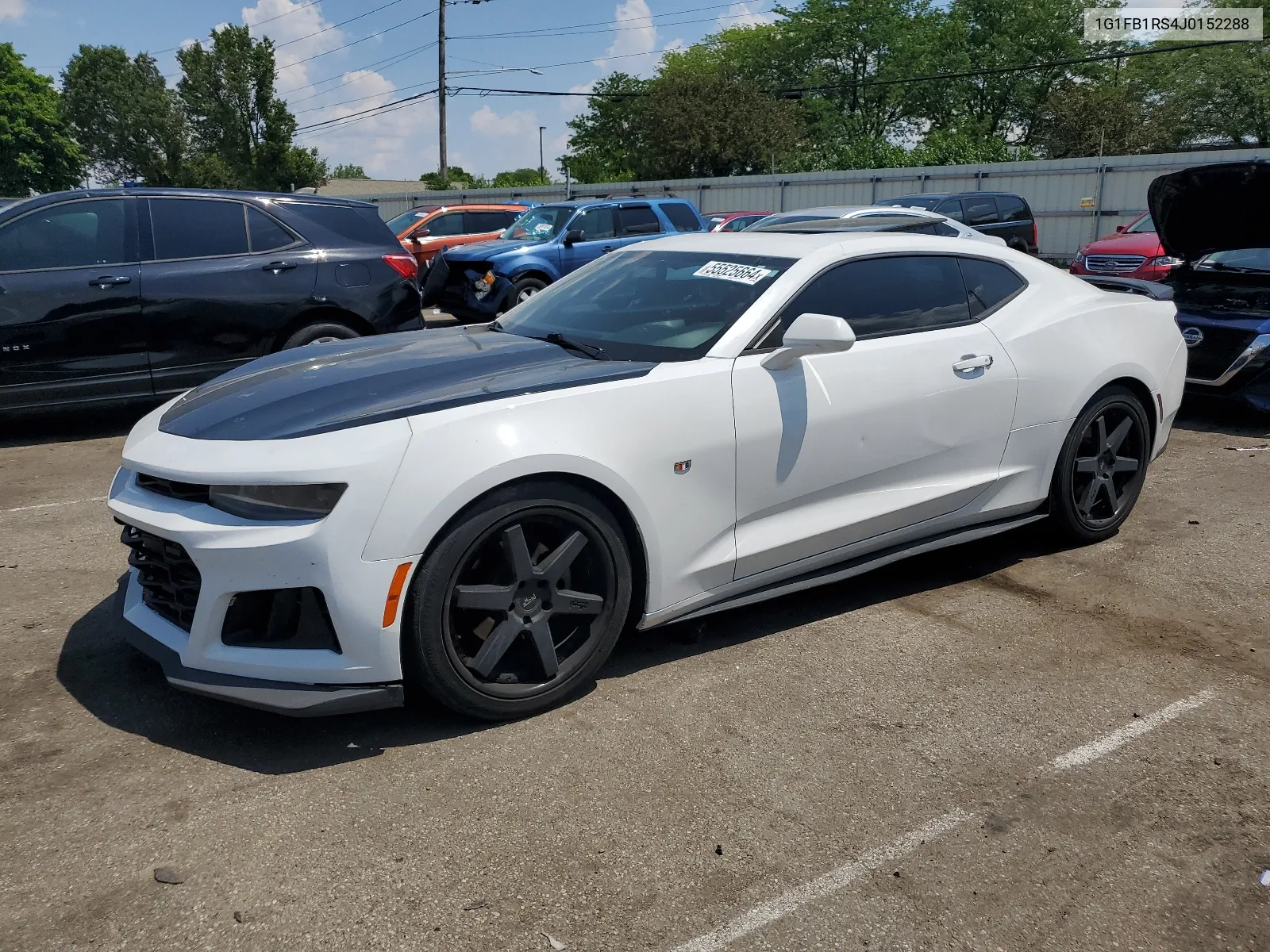 1G1FB1RS4J0152288 2018 Chevrolet Camaro Lt