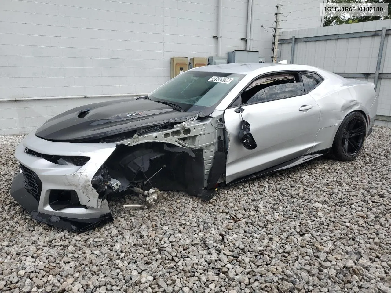 2018 Chevrolet Camaro Zl1 VIN: 1G1FJ1R65J0182180 Lot: 58102994