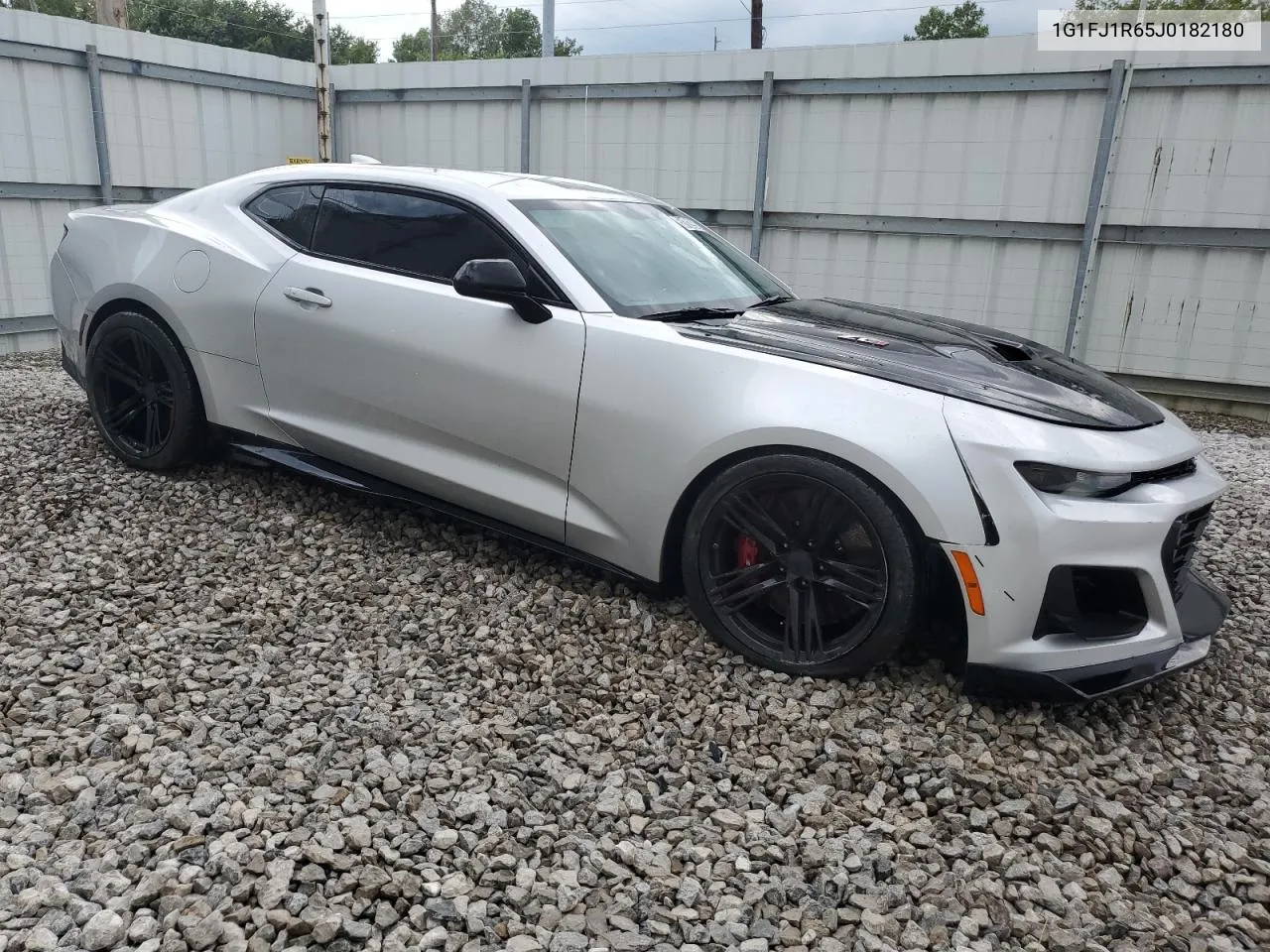 2018 Chevrolet Camaro Zl1 VIN: 1G1FJ1R65J0182180 Lot: 58102994