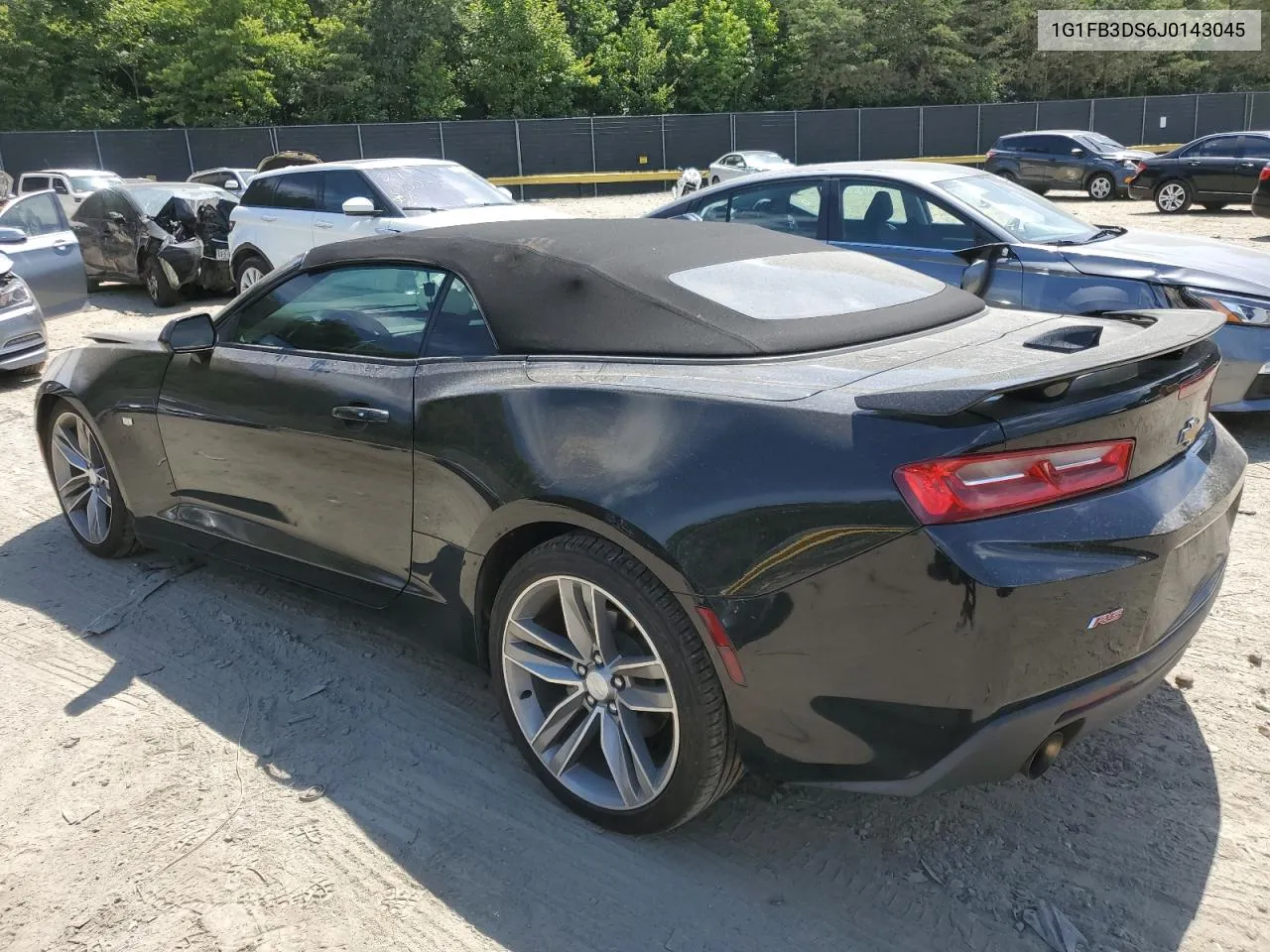 2018 Chevrolet Camaro Lt VIN: 1G1FB3DS6J0143045 Lot: 60031044