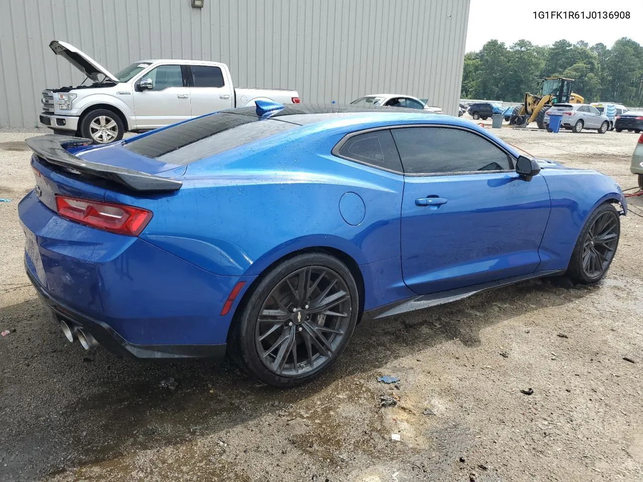 2018 Chevrolet Camaro Zl1 VIN: 1G1FK1R61J0136908 Lot: 60034234