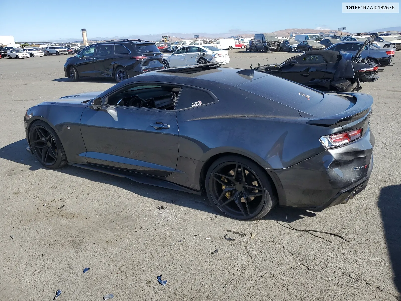 1G1FF1R77J0182675 2018 Chevrolet Camaro Ss