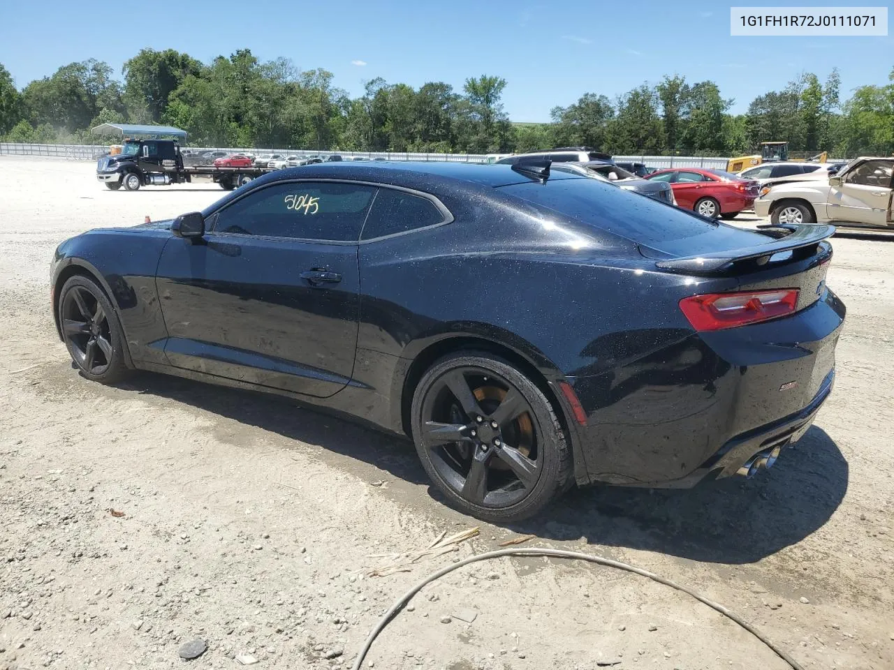 2018 Chevrolet Camaro Ss VIN: 1G1FH1R72J0111071 Lot: 61418224