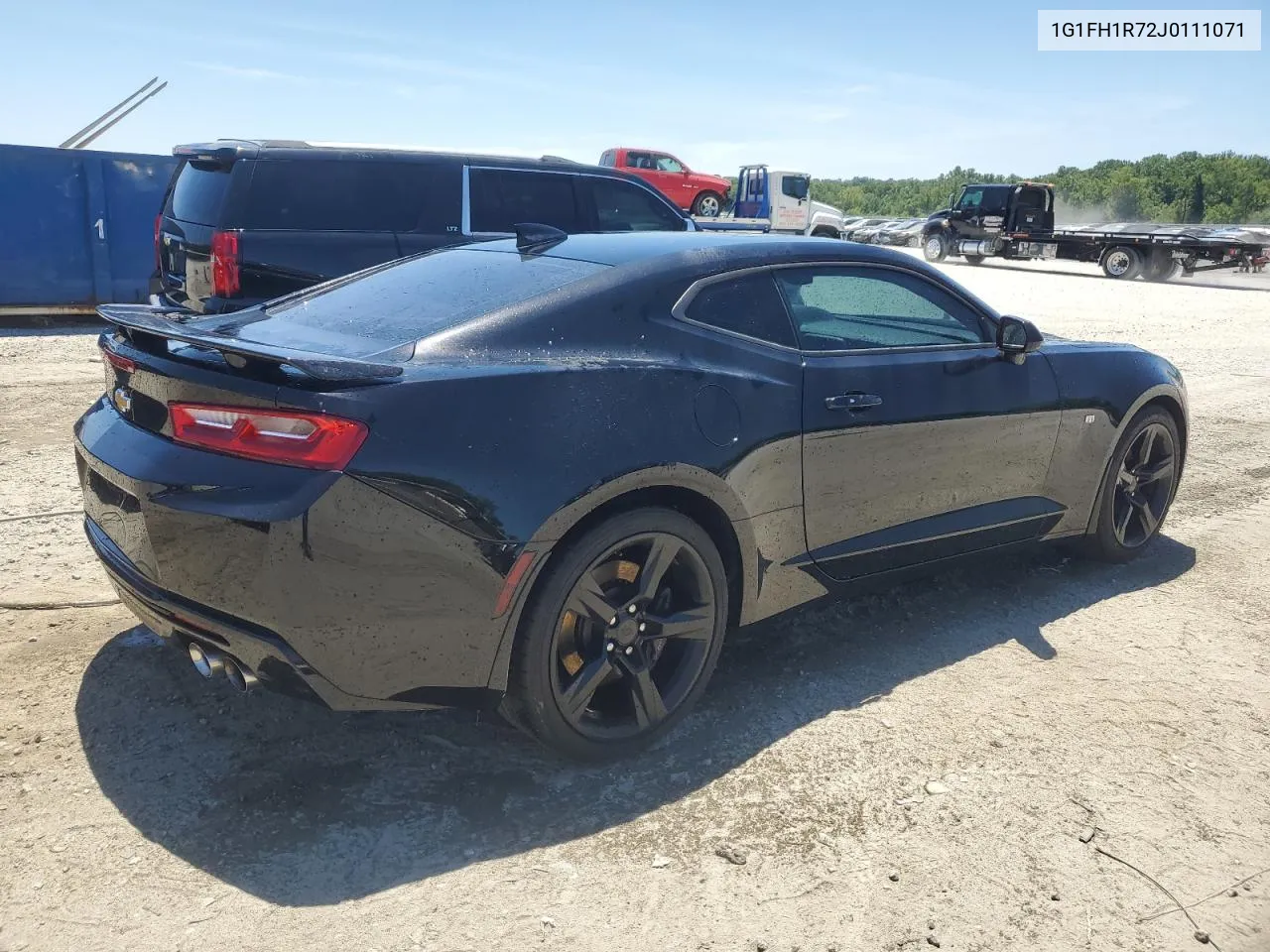 2018 Chevrolet Camaro Ss VIN: 1G1FH1R72J0111071 Lot: 61418224