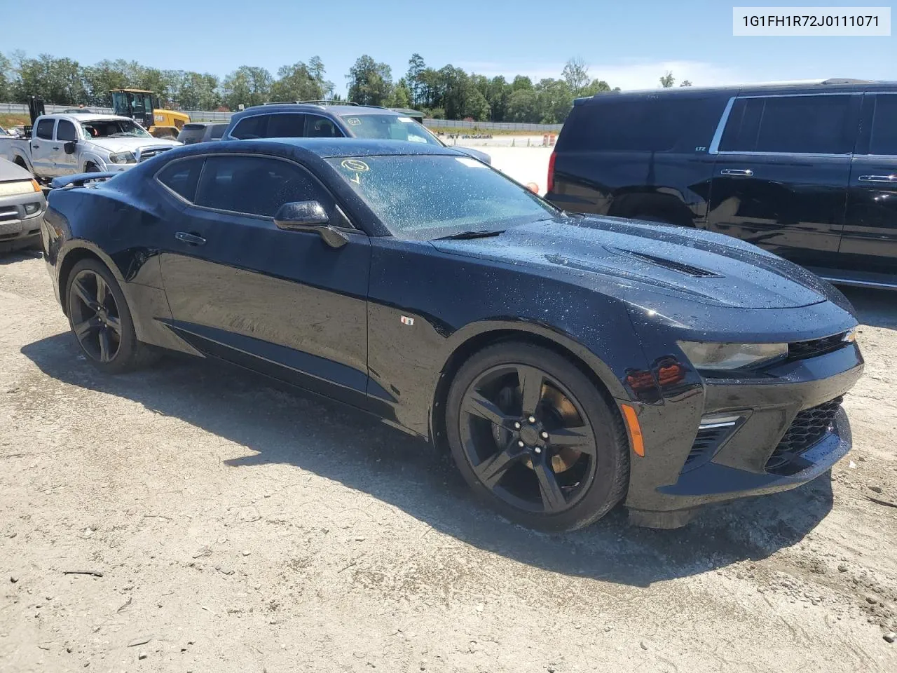 2018 Chevrolet Camaro Ss VIN: 1G1FH1R72J0111071 Lot: 61418224