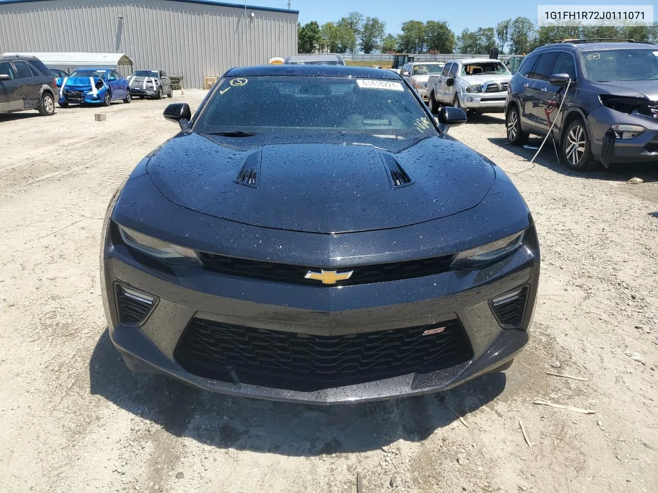 2018 Chevrolet Camaro Ss VIN: 1G1FH1R72J0111071 Lot: 61418224