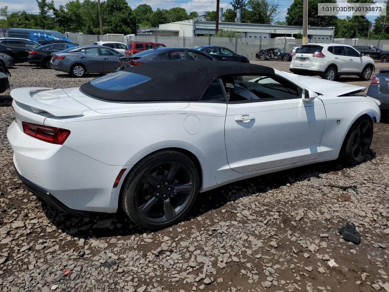 2018 Chevrolet Camaro Lt VIN: 1G1FD3DS1J0133873 Lot: 62518654