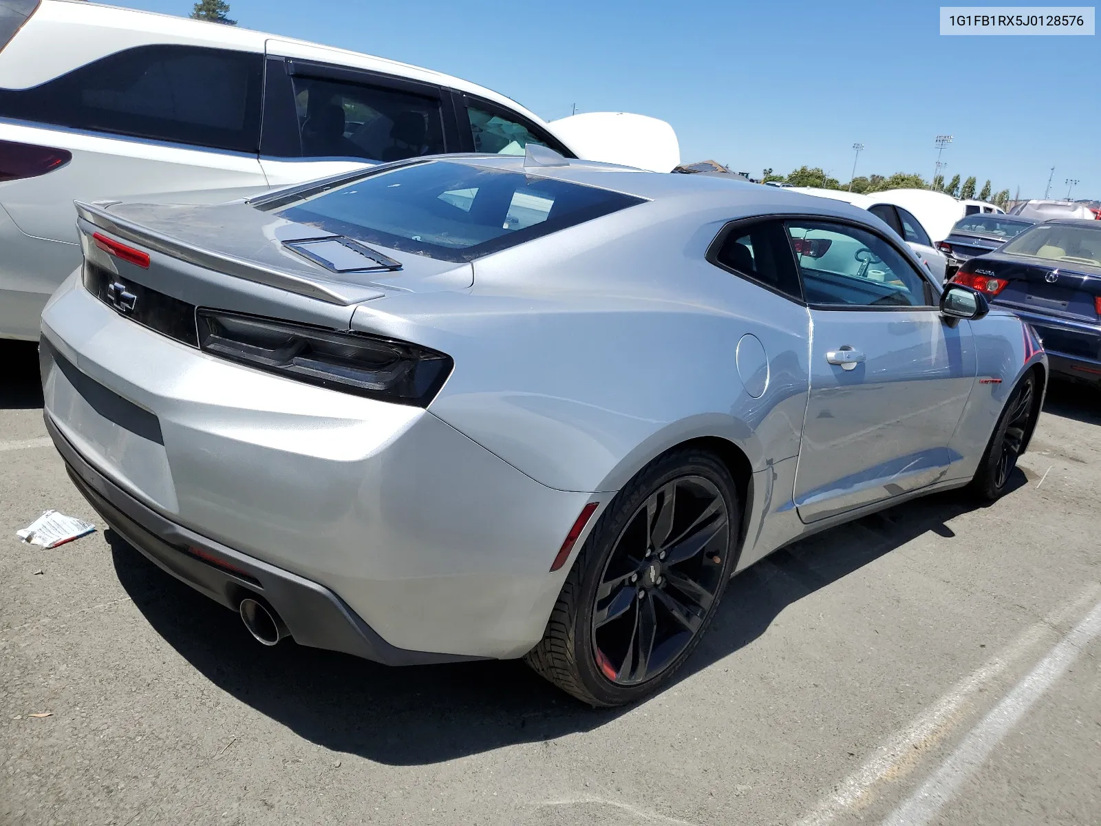 2018 Chevrolet Camaro Lt VIN: 1G1FB1RX5J0128576 Lot: 63049254