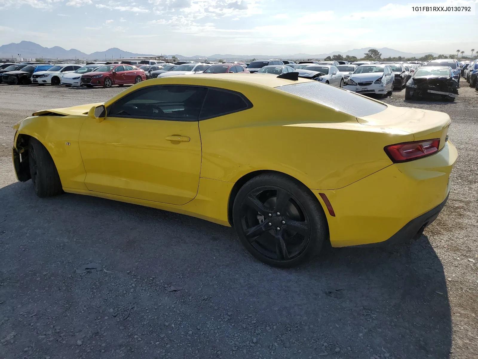 2018 Chevrolet Camaro Lt VIN: 1G1FB1RXXJ0130792 Lot: 64022054