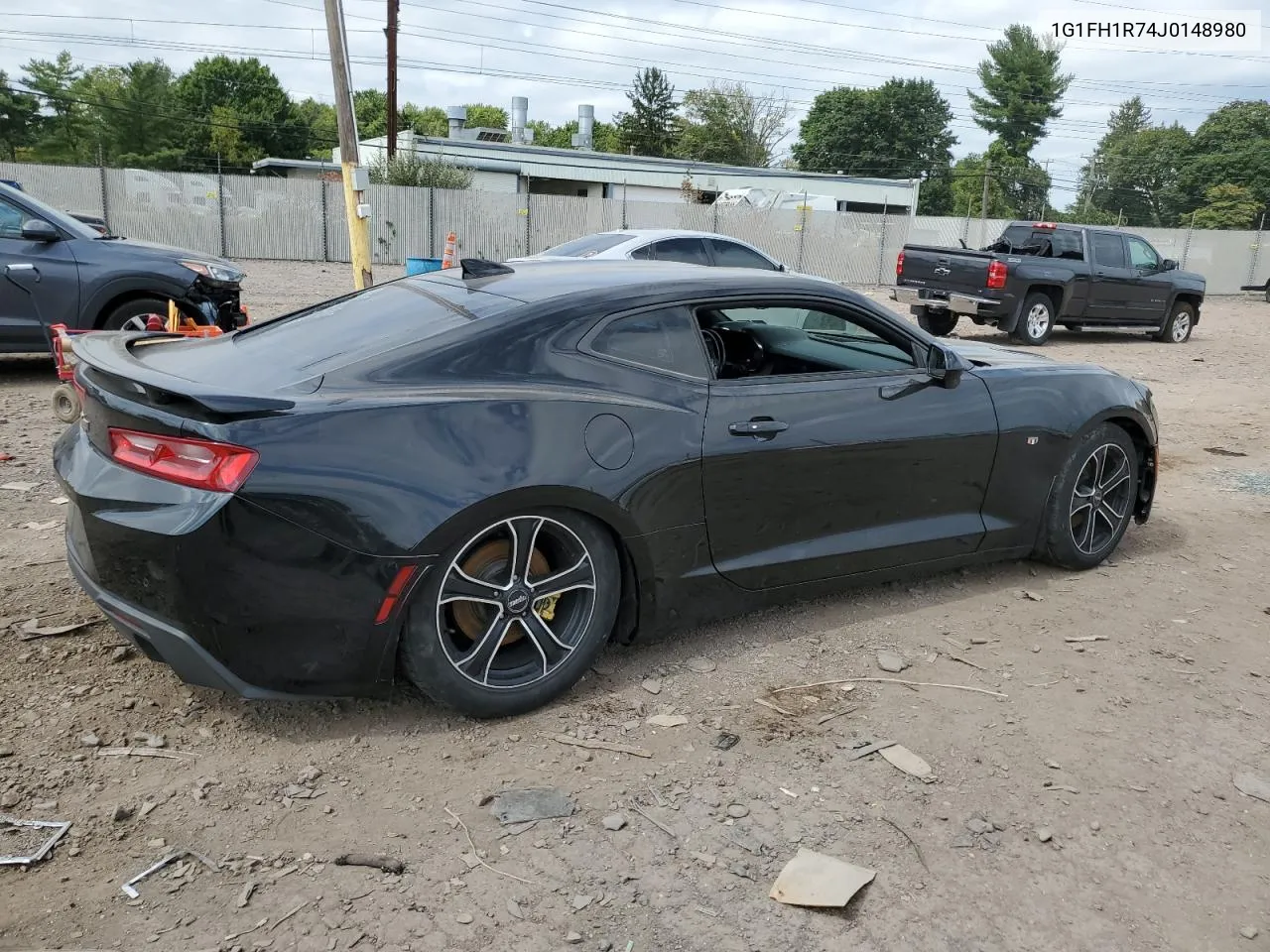 2018 Chevrolet Camaro Ss VIN: 1G1FH1R74J0148980 Lot: 64138854