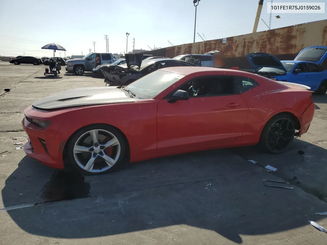 2018 Chevrolet Camaro Ss VIN: 1G1FE1R75J0159026 Lot: 64460584