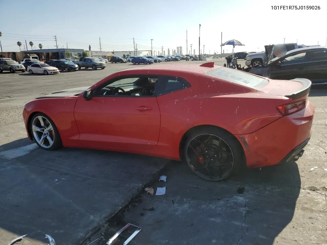 2018 Chevrolet Camaro Ss VIN: 1G1FE1R75J0159026 Lot: 64460584