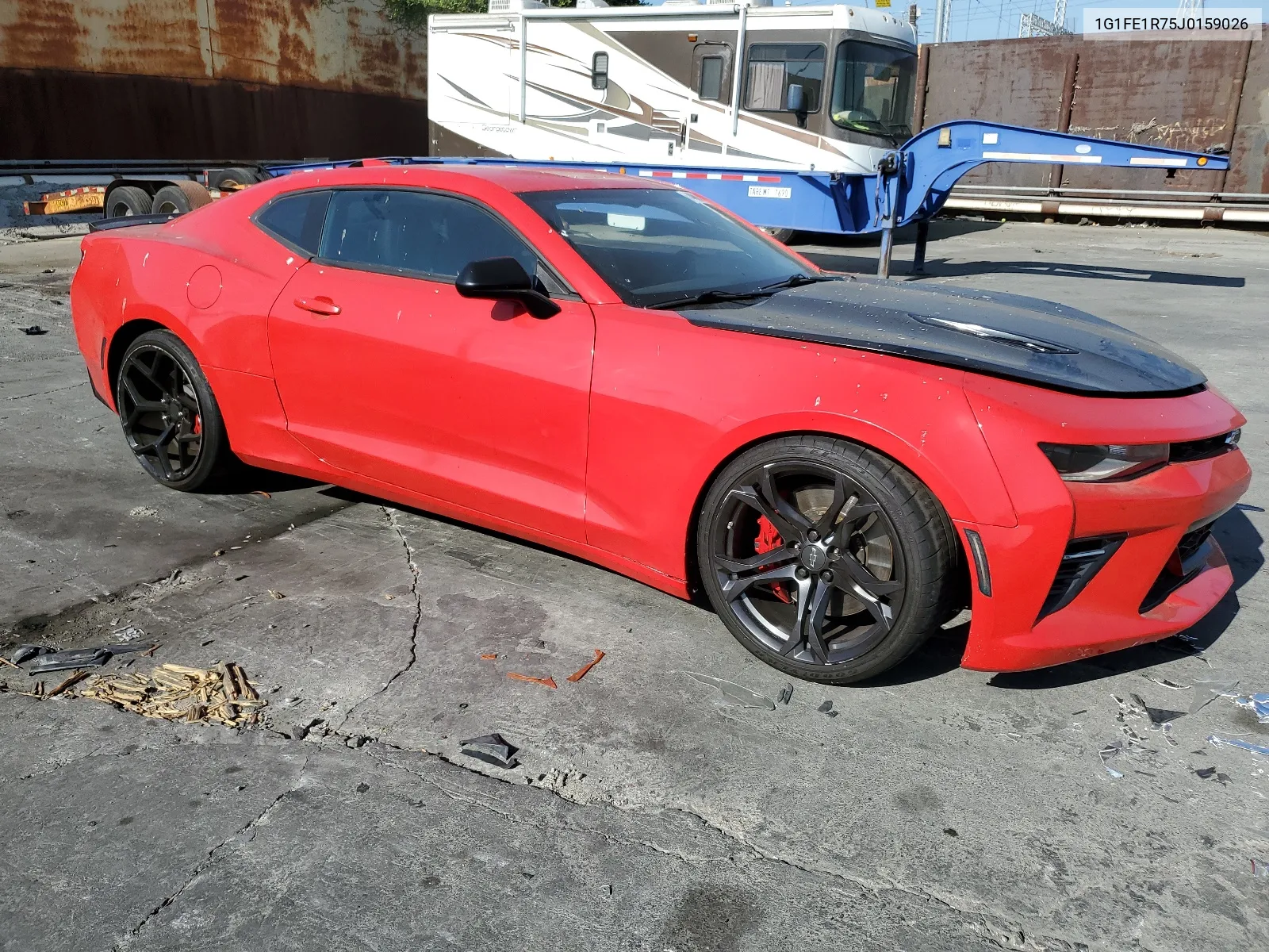 2018 Chevrolet Camaro Ss VIN: 1G1FE1R75J0159026 Lot: 64460584