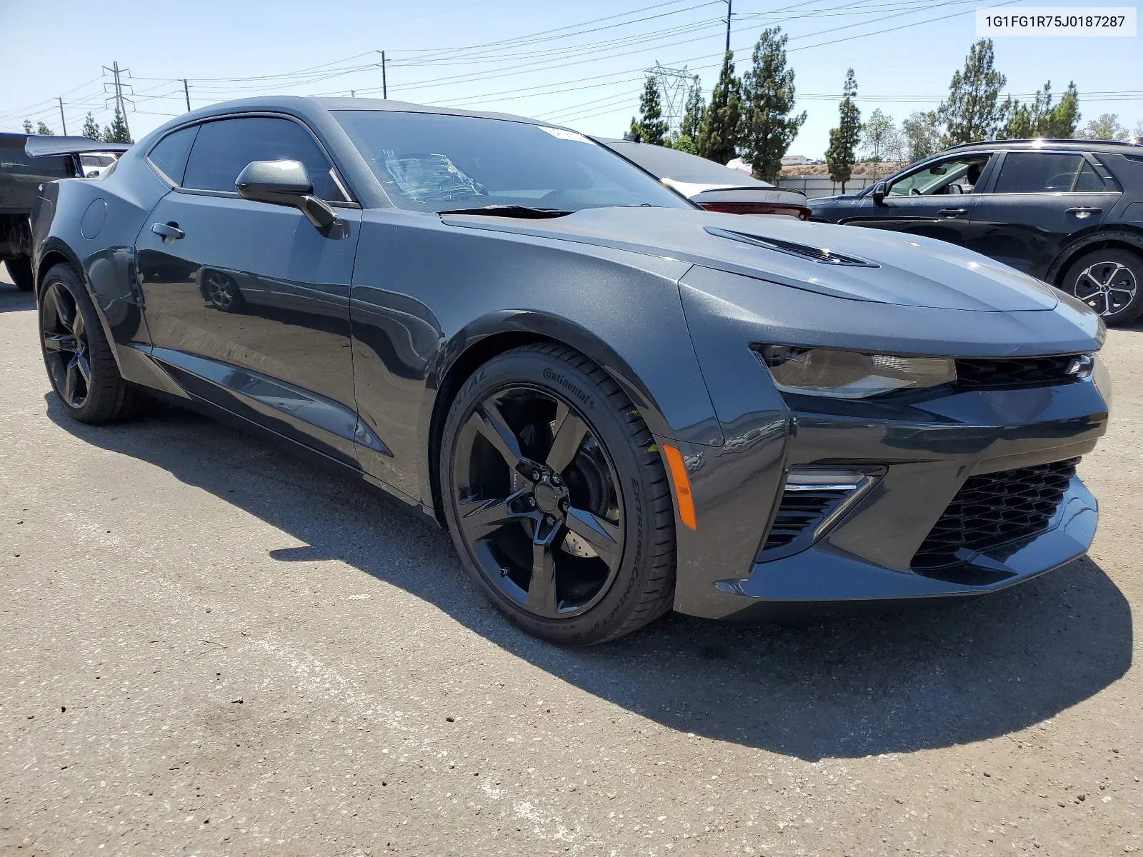 2018 Chevrolet Camaro Ss VIN: 1G1FG1R75J0187287 Lot: 64708634