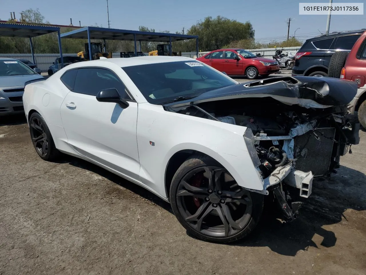 2018 Chevrolet Camaro Ss VIN: 1G1FE1R73J0117356 Lot: 64845164