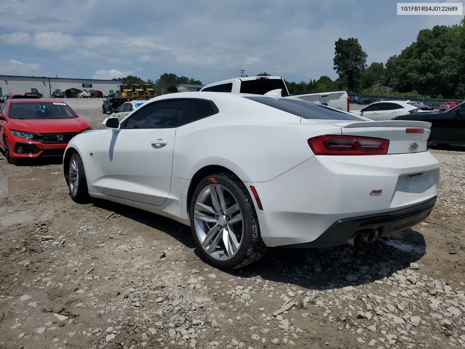 2018 Chevrolet Camaro Lt VIN: 1G1FB1RS4J0122689 Lot: 65317044