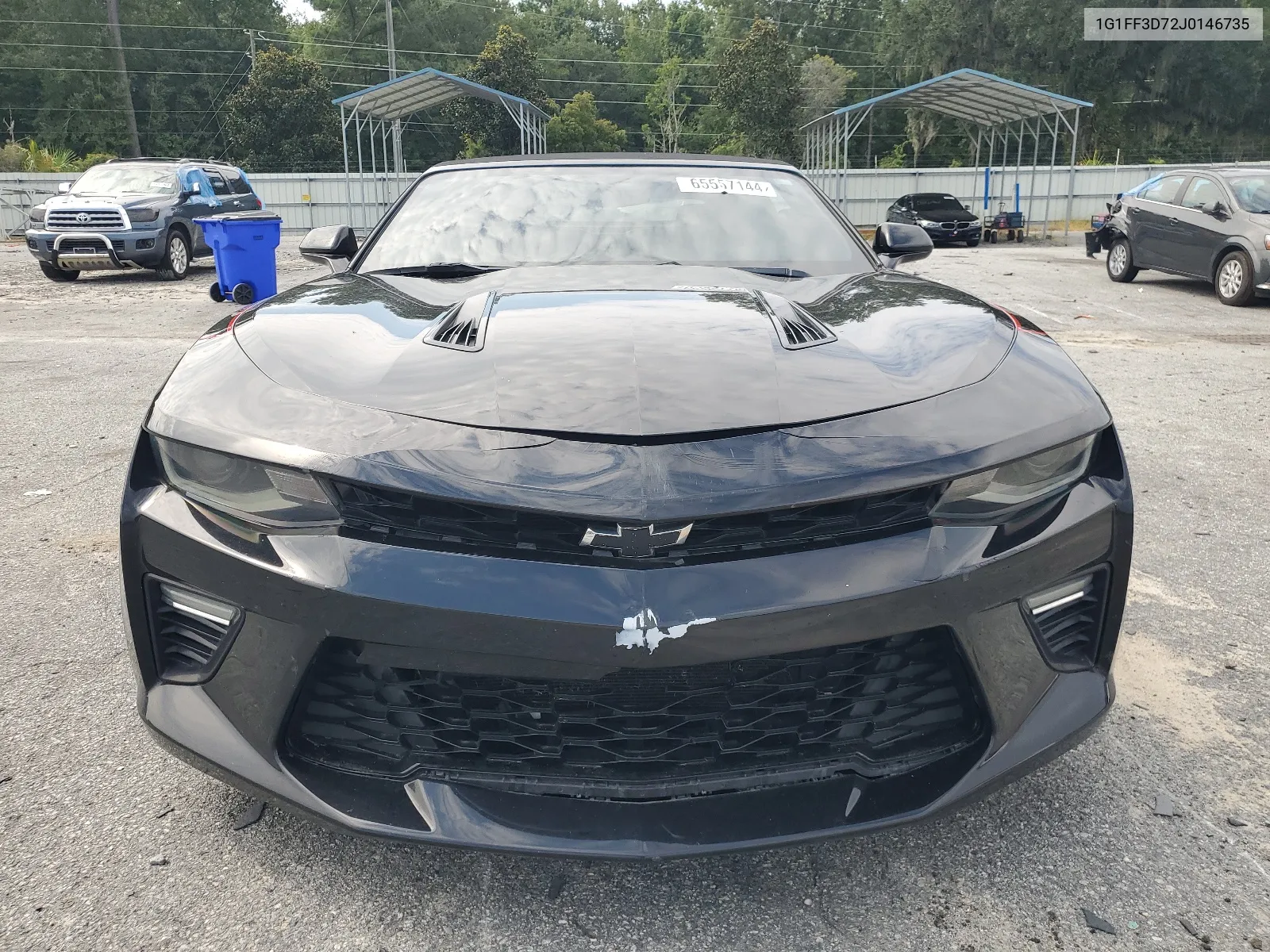 2018 Chevrolet Camaro Ss VIN: 1G1FF3D72J0146735 Lot: 65557144